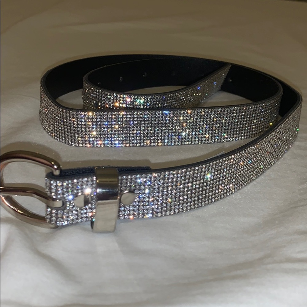 Rhinestone belt
